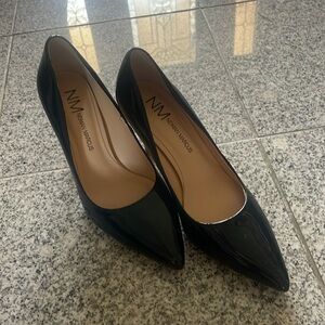 Neiman Marcus Dark Blue Heels 6
